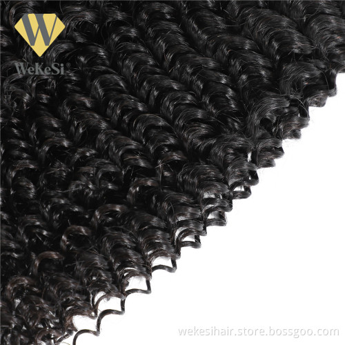 Human Hair Supplier WKS Kinky Curly Extensions 100 Original Brazilian Virgin Human Hair Free Sample Natural Hair Bundles